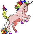 thumbnail image 2 of CafePress - Rainbow Unicorn - 11 oz Ceramic Mug - Novelty Coffee Tea Cup, 2 of 4