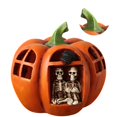 thumbnail image 2 of Calabaza De Halloween Linterna No Deslumbrante Decoración Bar Casa Embrujada Decoración Accesorios Moda Fantasma Festival Decoración Led Calavera Faro Duradero Con Patrón De Calavera Para Iluminación matsuzay HA027989-01, 2 of 7