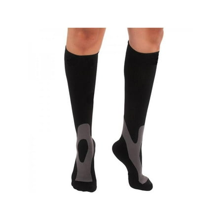 Ropalia Unisex Leg Support Stretch Compression Socks Men Women Workout Performance Sport