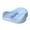 bleu, variante sur Coussin de Siège Ergonomique en Mousse à Mémoire pour Coccyx et Pression - Soutien Postural Amélioré pour Chaise, Voiture et Usage Domestique