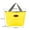 Yellow, variant on Yaoyar Insulated Grocery Bag with Zippered Top, Thermal Reusable Canvas Shopping Tote for Groceries, Travel Picnic Leakproof Cooler Bags