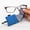 Blue, variant on Carson Stuff-It Pro 8″x8″ Microfiber Lens Cloth Cleaning System For Eyeglasses, Smartphones, Tablets, Optics, Lenses, Cameras and More - Black