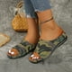 thumbnail image 1 of MKLEKYY Sandalias de Playa para Mujer, Zapatos de Verano Con Estampado Informal y Punta Abierta, Cómodos, para Playa, 1 of 5