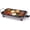 Black, variant on CASUALIFE 2-in-1 Electric Griddle & Indoor Grill, Non-Stick Large Cooking Surface with 5 Adjustable Temperature Controls for Pancakes, BBQ and Burgers, Black