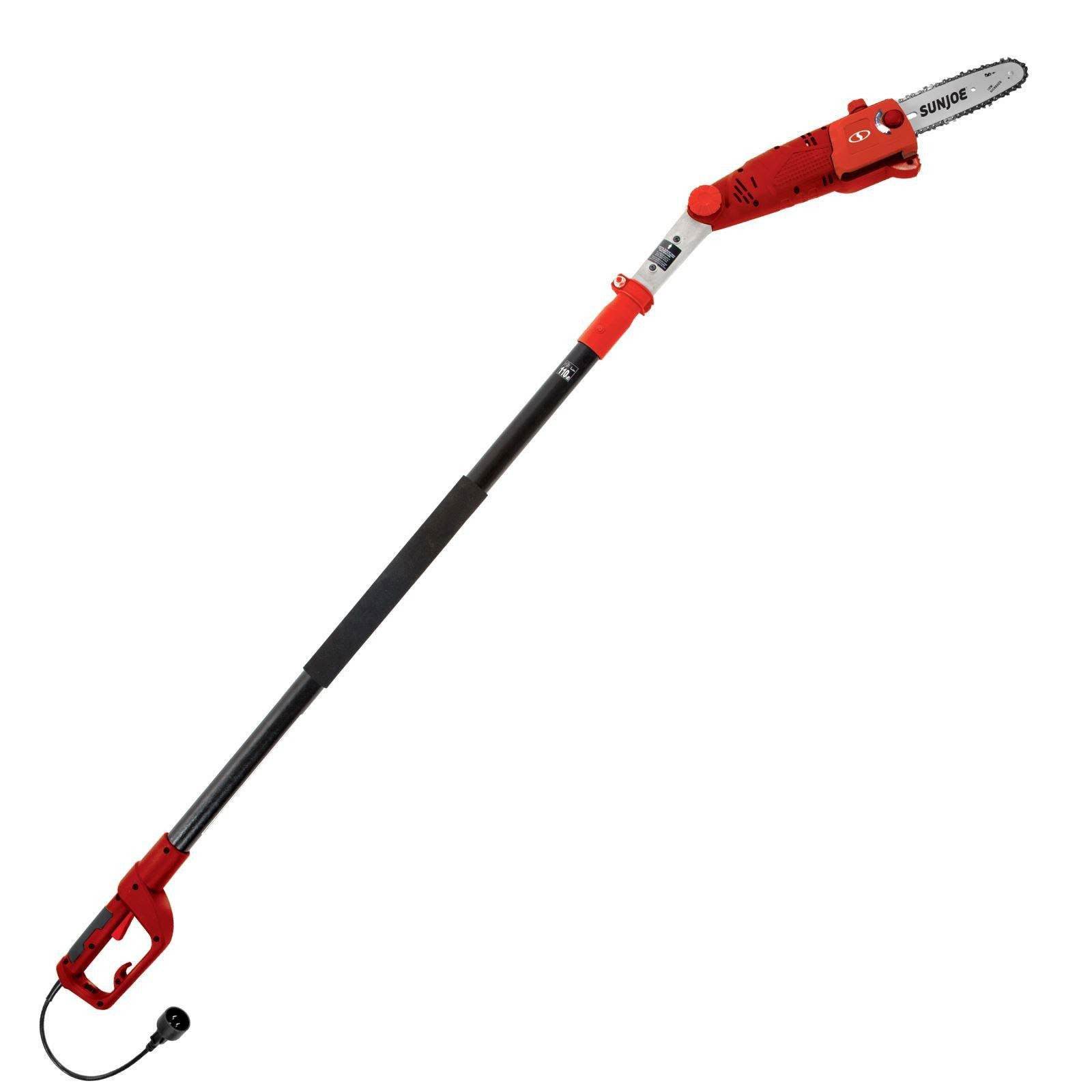 Sun Joe 8 In 6.5 Amp 9.4 Ft Outdoor Telescoping Multi Angle Pole
