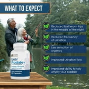 Ideal Prostate - Powerful Prostate Supplement for Men – Natural Prostate Relief with Saw Palmetto, Beta Sitosterol, Lycopene, Zinc, Horsetail & Vitamin D3 – 60 Capsules
