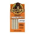 thumbnail image 2 of (2 pack) Gorilla Mounting Putty, Natural Tan Color, 168 Pre-Cut Squares, 2 of 11