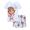Dora, variant on Character Toddler Viscose Tee and Short Sets Pajama Set, 2-Piece, Sizes 12M-5T