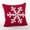 Single Snowflake, variant on Fennco Styles Home DÃ©cor Happy Holiday Decorative Studded Snowflake Throw Pillow (Novelty Snowflake)