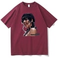 thumbnail image 3 of Lisa Rockstar T-shirt O-Neck Short Sleeve Shirts Fans Gift Xinyi, 3 of 7