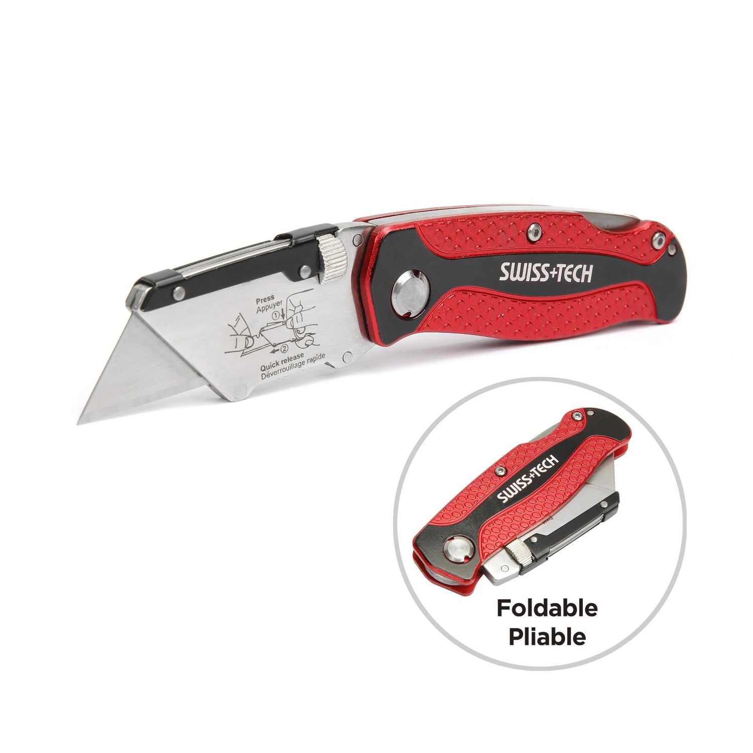 Swiss Tech Folding Utility Knife