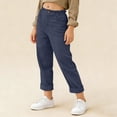 thumbnail image 7 of Girls Capri Pants Summer Trendy Linen Cropped Trouser with Pockets Beach Casual Cruise Fashion Capris Clothes, 7 of 7