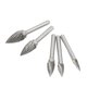 thumbnail image 1 of Carbide Burr, 5 PCS File Rotativo Eficiente Doble Cortado Con Vástago De 6 Mm/0.24in Para Automóvil Para Aviación, 1 of 7