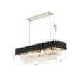 thumbnail image 5 of Bethel International Chandelier in Black & Chrome Color, 5 of 6
