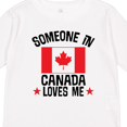 thumbnail image 4 of Inktastic Someone In Canada Loves Me Boys or Girls Long Sleeve Toddler T-Shirt, 4 of 5