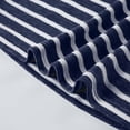 thumbnail image 6 of T Shirts for Women Summer Loose Fit Basic Casual Tees Long Sleeve Boat Neck Striped Print Vacation Tops, 6 of 7