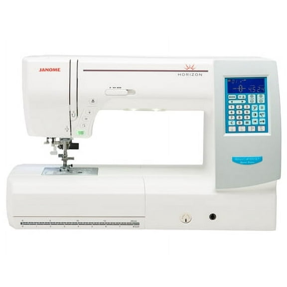 Restored Premium Memory Craft Horizon 8200QCP Special Edition Computerized Sewing Machine Warranty (Refurbished)