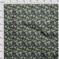 thumbnail image 4 of oneOone Rayon Green Fabric Asian Floral Diy Clothing Quilting Fabric Print Fabric By Yard 56 Inch Wide, 4 of 4
