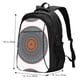 thumbnail image 5 of Balery Mandala Mochila con carga USB para hombre y mujer - Mochila impermeable y antirrobo para laptop con puerto USB para viajes, trabajo, 5 of 7