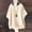 Beige, variant on Uqiangy Cotton Linen Tops for Women Women's Gauze Tops Crew Neck Cotton Shirts Linen Tee Shirts Women Linen Short Sleeve Shirt Women Beige S