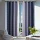 thumbnail image 5 of Decoración del hogar, cortinas opacas elegantes con degradado de 84 x 52 pulgadas de alto, protección solar, aislamiento térmico, adecuadas para balcón, dormitorio y sala de estar, juego de dos cortin, 5 of 6