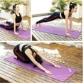 thumbnail image 4 of Colchoneta de 173 cm, 4 mm de grosor - colchoneta de ejercicio colchoneta de fitness colchoneta de ejercicio colchoneta deportiva, - Púrpura 173 x 60 x 04 cm, 4 of 6