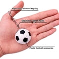 thumbnail image 3 of ABPETE 10 PCS Soccer Ball Keychains, Mini Football Key Chain, Sports Ball Key Ring for Party Favors, Team Souvenir, Sport Rewards, Event Giveaways, 3 of 7
