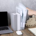 6-Pack Clear A4 Plastic File Storage Boxes With Buckles – Portable & Stackable For Papers, Magazines, Documents