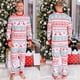 thumbnail image 4 of 2024 pijamas navideños europeos y americanos nuevos para el hogar entre padres e hijos, 4 of 5