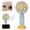Army Green, variant on Clearance Sale! | USB Rechargeable Portable Handheld Fan, 3 Speed Quiet Mini Cooling Fan, 2-in-1 Handheld & Desktop Fan For Home Outdoor Travel(Green)