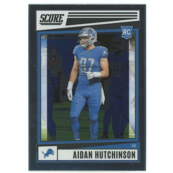 NFL 2022 Panini Chronicles Score Premium Aidan Hutchinson SP-307 (Rookie)
