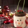 thumbnail image 4 of Event & Party Bag with Drawstring Closure for Holiday Celebrations and Festive Wrapping Versatile Polyester Linen Craft for Home and, 4 of 6