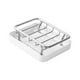 thumbnail image 3 of Porta Jabón de Acero Inoxidable Soporte para Esponjas Y Jabones Accesorio de Organización para Encimera Diseño Moderno de Acero Y PP Apto para Cocina, 3 of 9