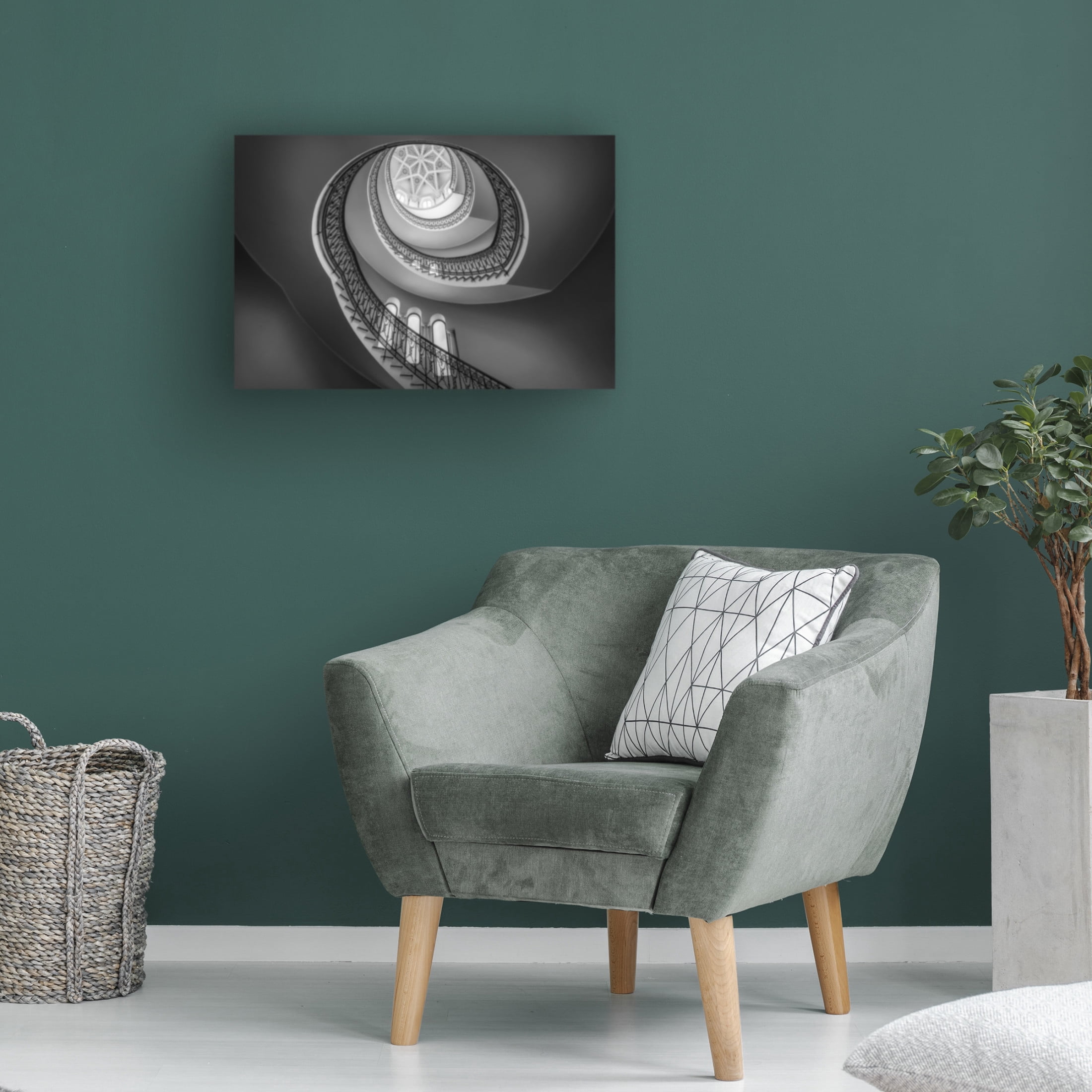 Trademark Fine Art Jorge Ruiz Dueso Sinuous Path Canvas Wall Art