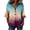 Beige08, variant on Stralyhd 3/4 Length Sleeve Womens Tops 2026 Summer Business V Neck Henley Blouses Vacation Button Down Tops Office Tie Dye Shirts Blue S