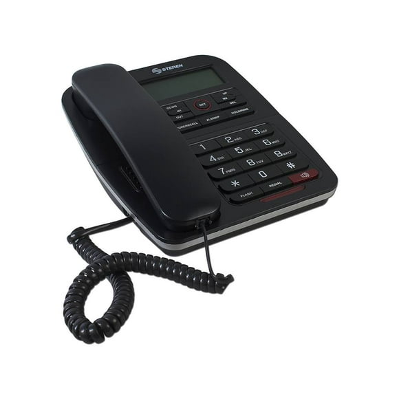 Teléfono Alámbrico Steren TEL-225 con identificador de llamadas