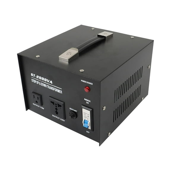 Handdo 2000W Step Up/Down Transformer Convert 110 Volt to 220 Volt or Convert 220 Volt to 110 Volt