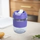 thumbnail image 5 of Taza doble de vidrio con tapa con pajita | Vaso portátil térmico de 400 ml | Hermético 360° | Resistente al calor | Soporte para teléfono | Colores macaron | 1 unidad, 5 of 6