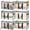 Clear, variant on AcerichFad Moving Bags Heavy Duty, 6 Pack 104 L Extra Large Packing Storage Bags with Reinforced Handle Zipper for Moving Travel Camping College Supplies, Clear