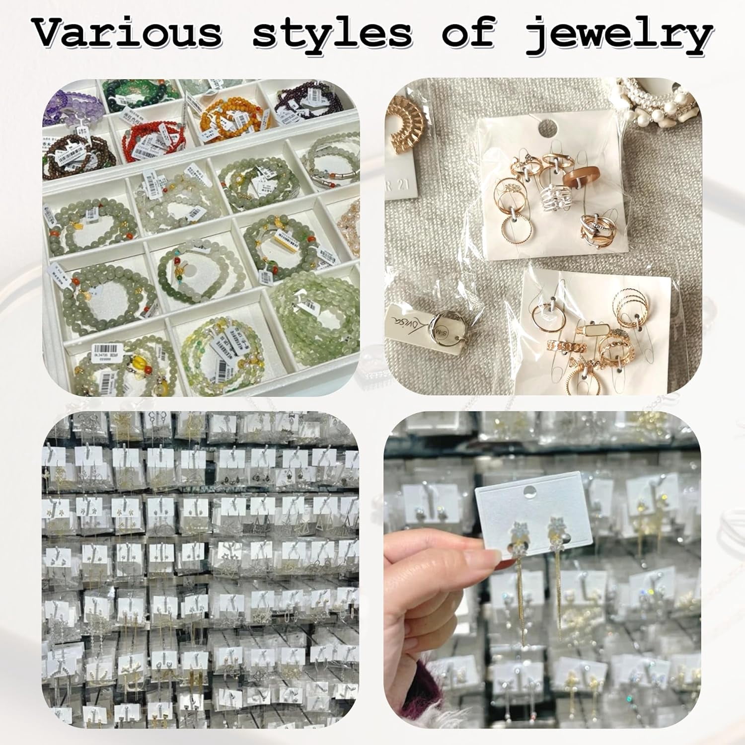 Mystery Jewelry Jar - 25.4fl Oz Surprise Jewelry Box for Women, Mystery Jar Gift Set Including Necklace/Earrings/Rings/Bracelet/Keychain/Hair Clip - Unique festival gifts (w)