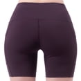 thumbnail image 4 of Ketyyh-chn99 Running Shorts for Women 2024 Summer Womens Shorts High Waist Straight Leg Casual Shorts for Women Trendy Purple,L, 4 of 4