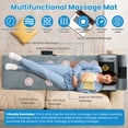 thumbnail image 6 of TeqHome Massage Mat for Full Body Back Massager with Heat Vibrating Adjustable Heating Level and Intensity Holiday Gifts for Women Men, 6 of 12