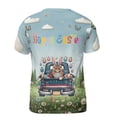 thumbnail image 2 of Happy Easter Maine Coon American Flag Truck Bunny Ears All Over Print 3D Shirt Unisex Merch Cat Lover Kitten Owner Gifts - 03001, 2 of 6