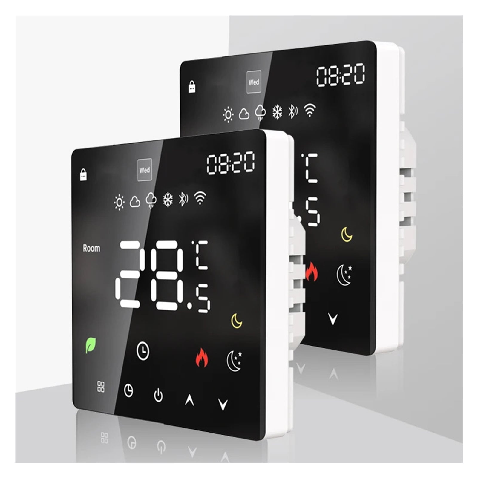 Tuya Smart Thermostat Electric Floor Heating TRV Water Gas Boiler Temperature Voice Remote Controller ,Easy Installation