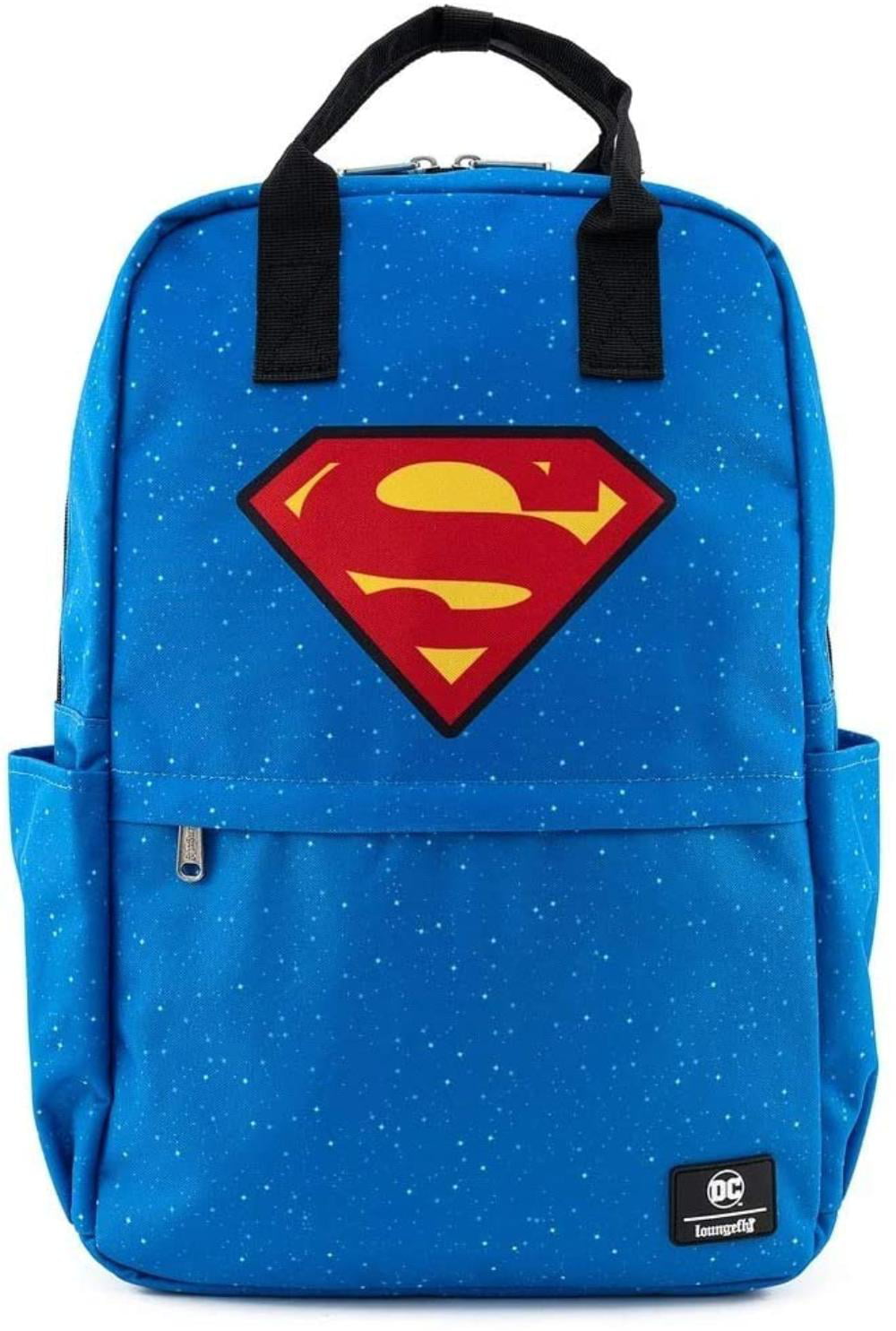 OFFICIAL LICENCED SUPERMAN RETRO COMIC STRIP STYLE DUFFEL BAG/BACKPACK/GYM BAG 