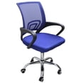 thumbnail image 1 of Silla de Escritorio Silla de Oficina giratoria Home Office Idea Nuova  Color azul, 1 of 3