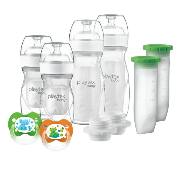 Playtex Baby Nurser with DropIns Liners Baby Bottle Newborn Gift Set
