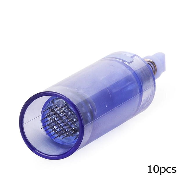 10pcs 36-pin Micro Agujas Agujas Derma Roller Agujas Puntas de repuesto Ndcxsfigh Cuidado Belleza