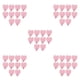 thumbnail image 1 of Cateissary Ganchos de pared multiusos de 10 piezas: adecuados para todos los entornos Fácil de instalar Gancho lindo en forma de corazón rosa Type2 NO2, 1 of 6