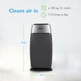 thumbnail image 2 of Hunter Fan Company HP100GRS Air Purifier, Gray & Silver, 2 of 6
